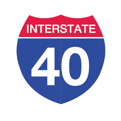 Interstate Highway Sign