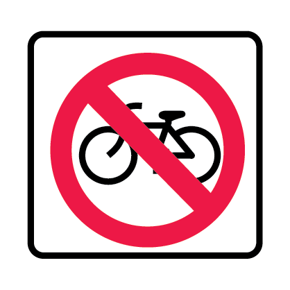 No Bicycles