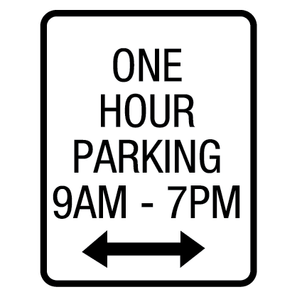 One Hour Parking