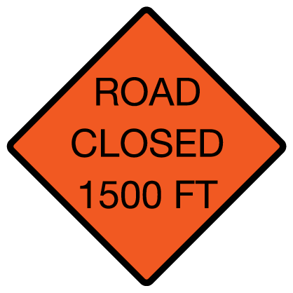 Road Closed Ahead