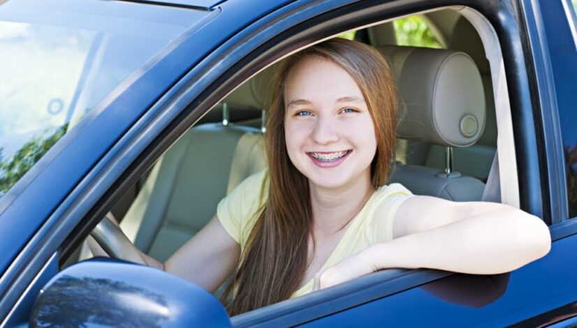 behind-the-wheel driving lessons